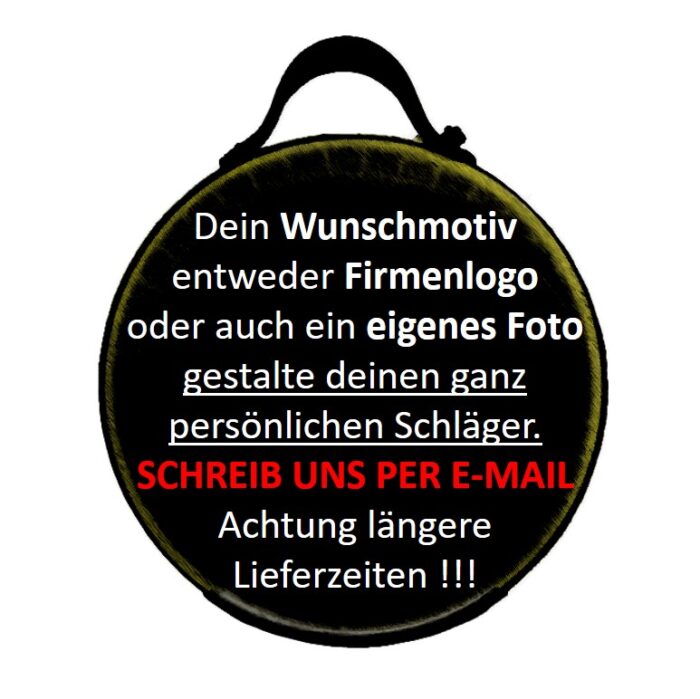 Tambourelli-Schläger-Design-WunschMotiv